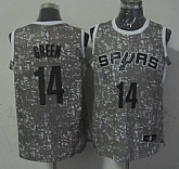 San Antonio Spurs #14 Danny Green Gray City Luminous Stitched Jersey,baseball caps,new era cap wholesale,wholesale hats